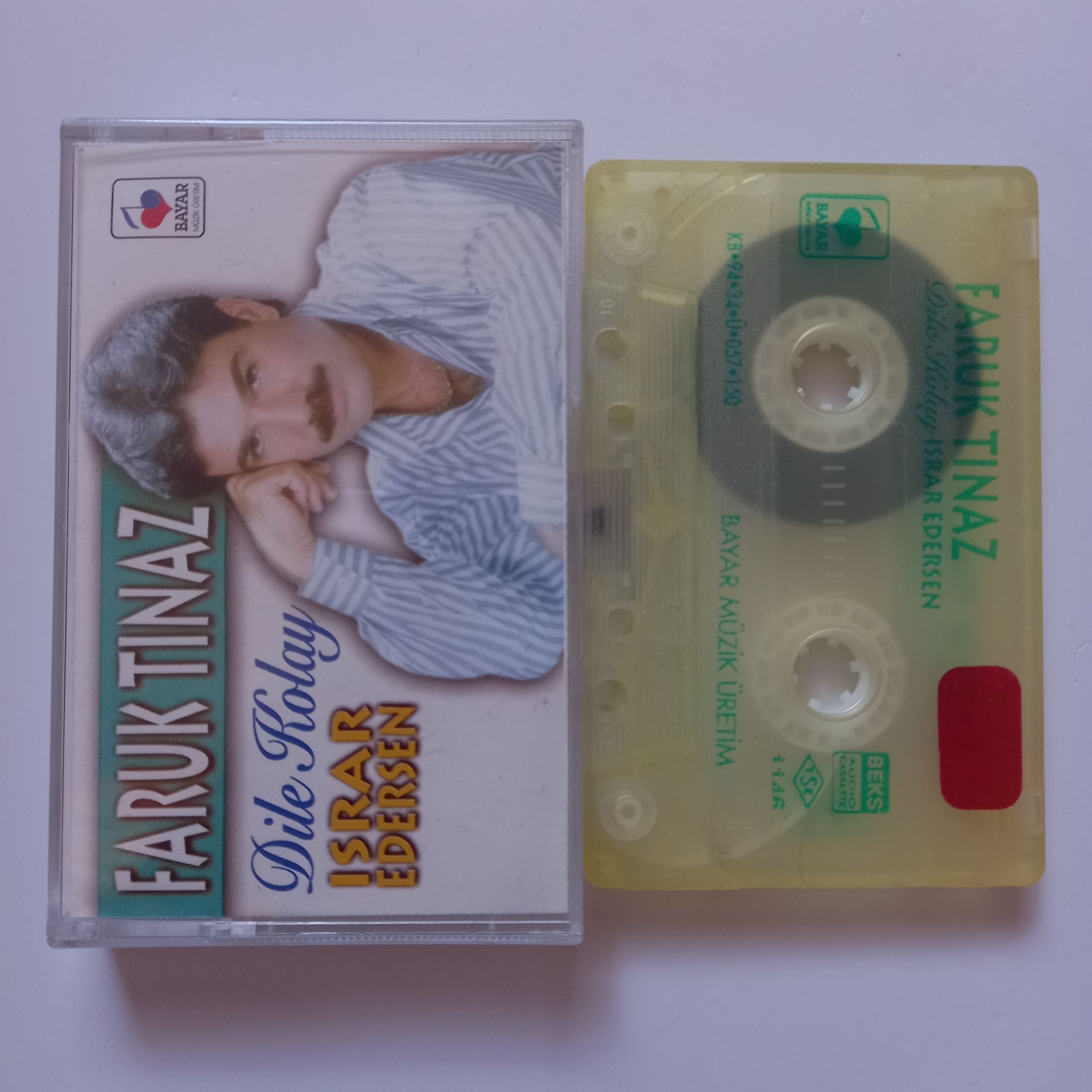 FARUK TINAZ - DİLE KOLAY / ISRAR EDERSEN (1994) - KASET 2.EL