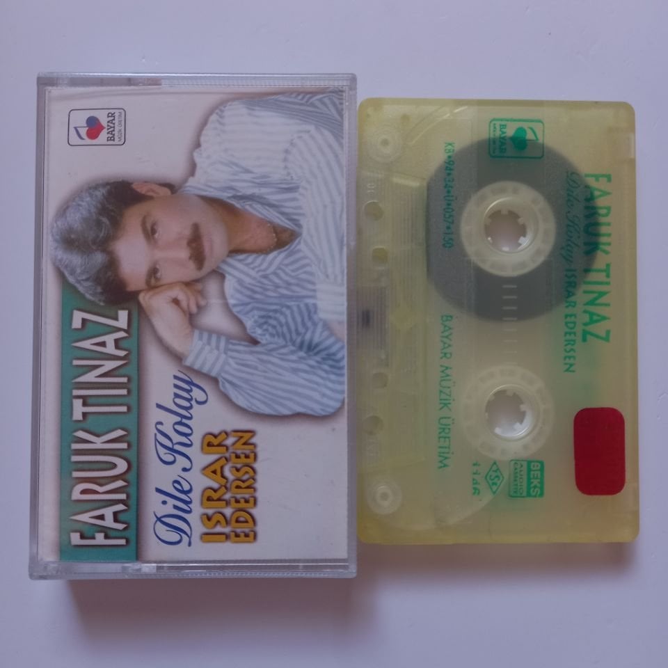 FARUK TINAZ - DİLE KOLAY / ISRAR EDERSEN (1994) - KASET 2.EL