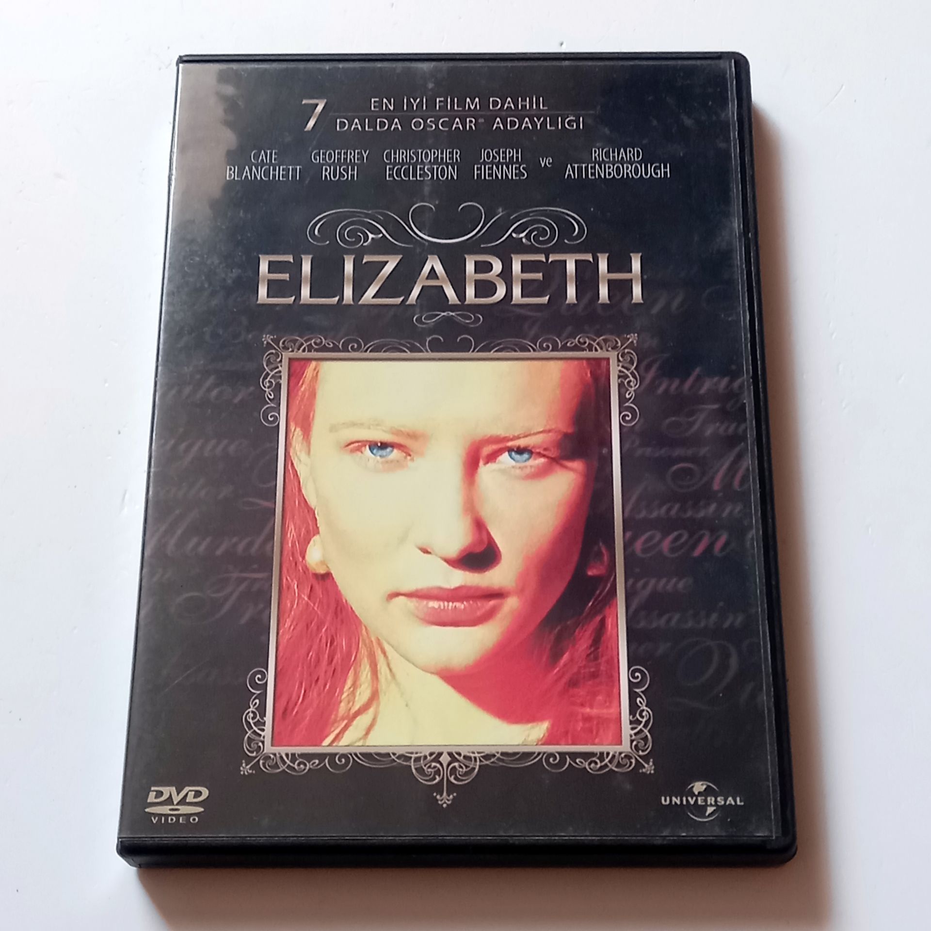 ELIZABETH - CATE BLANCHETT, GEOFFREY RUSH - YÖN.:SHEKHAR KAPUR - DVD 2.EL