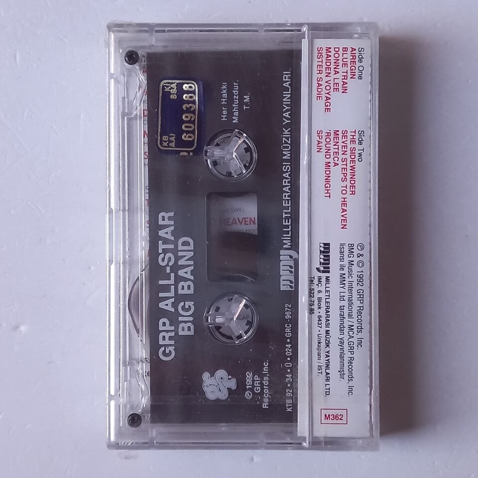 GRP ALL-STAR - BIG BAND (1992) - KASET SIFIR