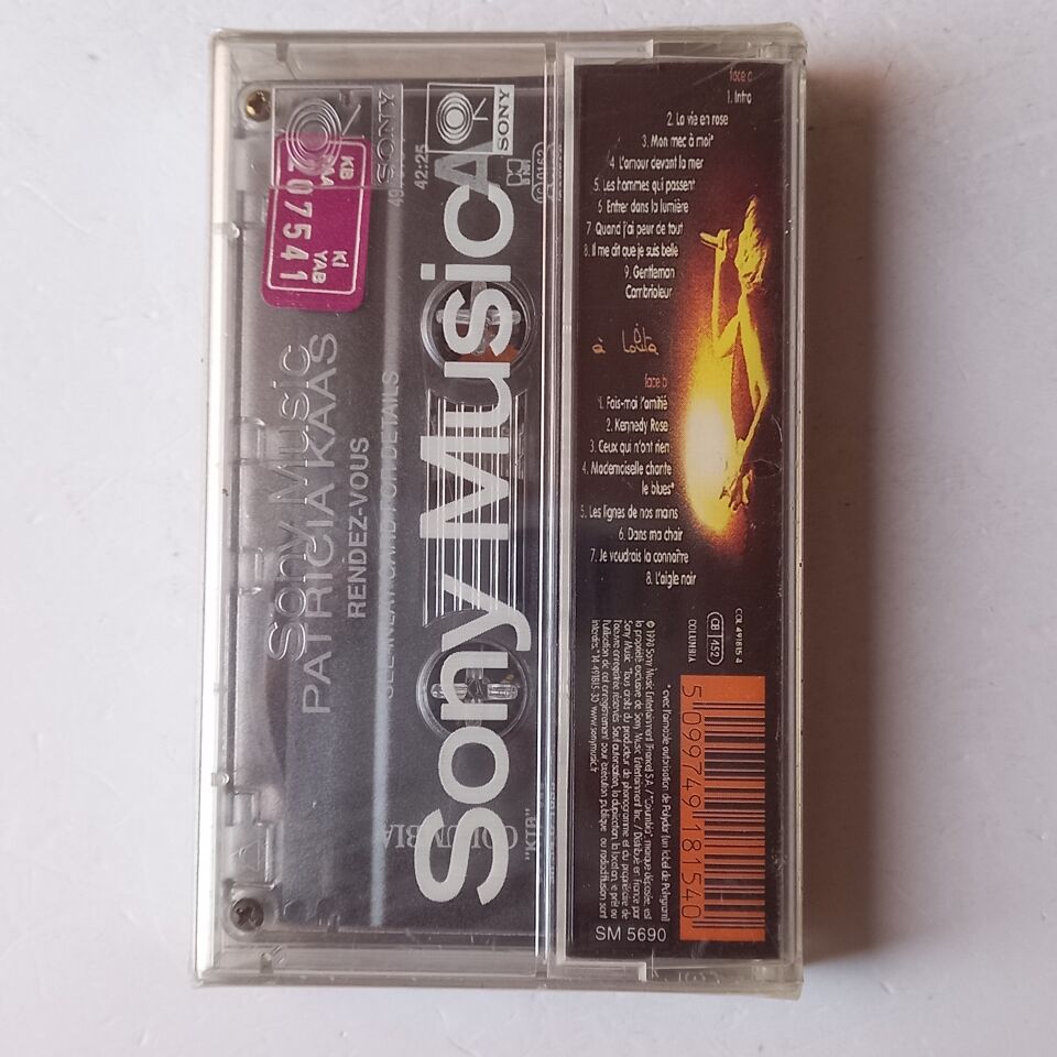 PATRICIA KAAS – RENDEZ-VOUS (1998) - KASET SIFIR