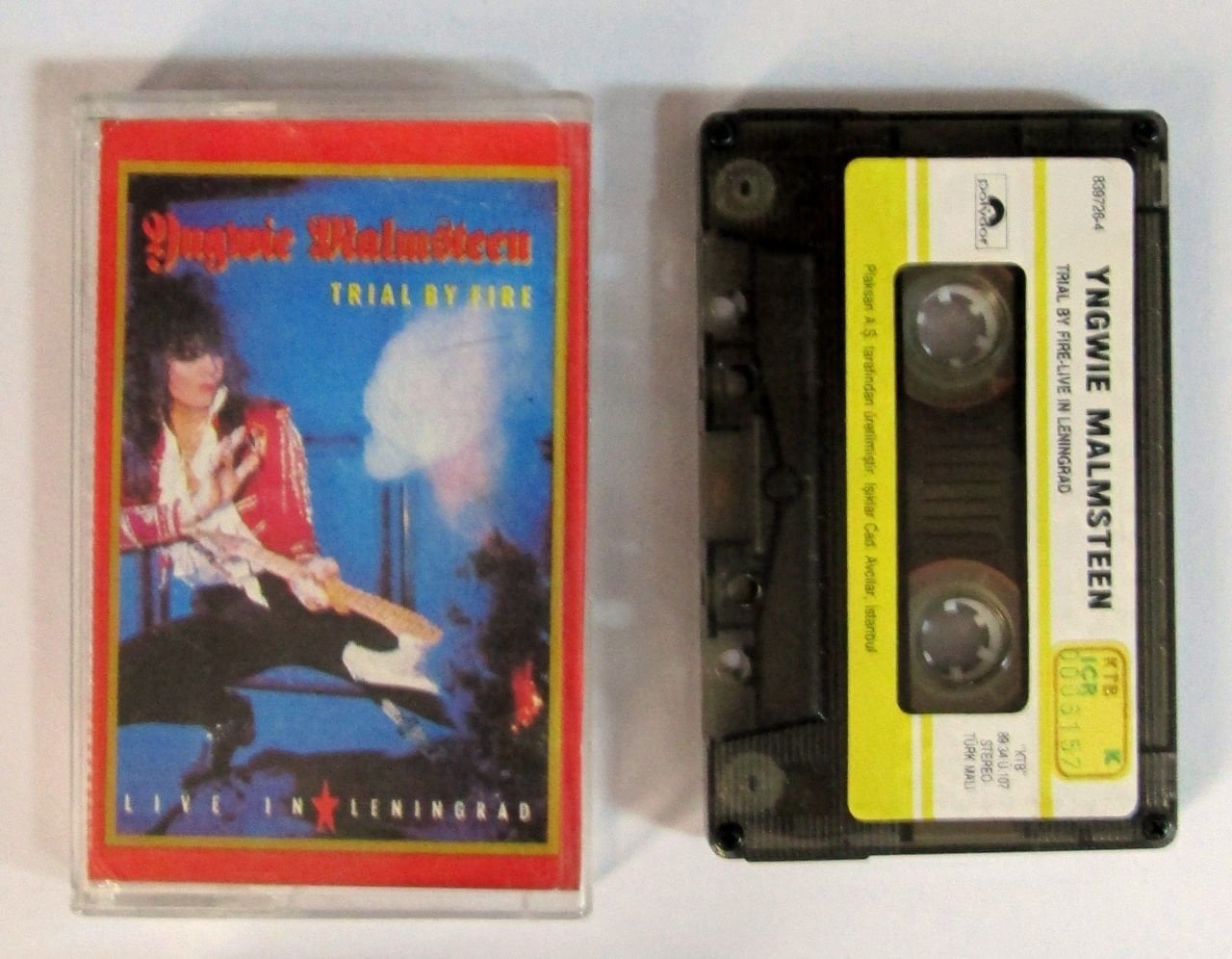 YNGWIE MALMSTEEN - TRIAL BY FIRE KASET 2.EL