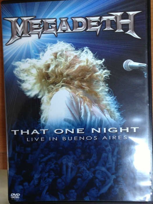MEGADETH LIVE IN BUENOS AIRES DVD 2.EL