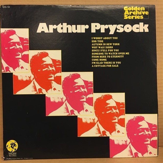 ARTHUR PRYSOCK - GOLDEN ARCHIVE SERIES LP 2.EL PLAK