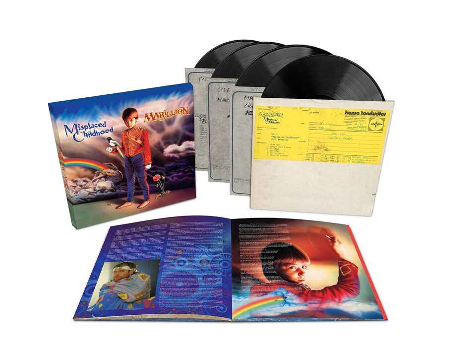 MARILLION – MISPLACED CHILDHOOD (1985) - 4LP 2017 REMASTERED REISSUE DELUXE LIMITED EDITION BOX SET SIFIR PLAK