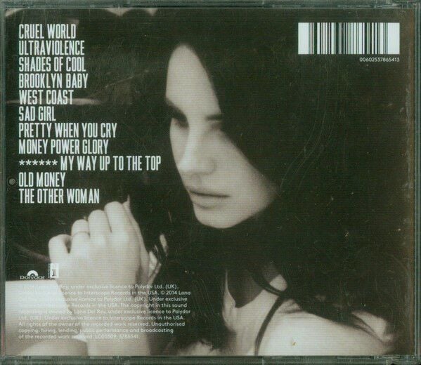 LANA DEL REY – ULTRAVIOLENCE (2014) - CD SIFIR