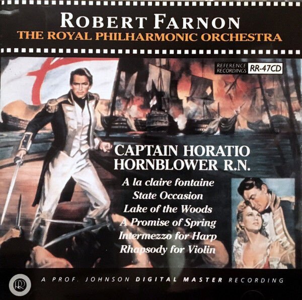 ROBERT FARNON - CAPTAIN HORATIO HORNBLOWER R.N. WITH THE ROYAL PHILHARMONIC ORCHESTRA (1992) - CD AMBALAJINDA SIFIR