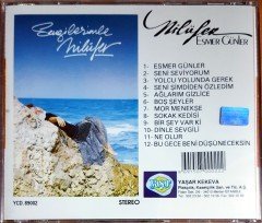 NİLÜFER - ESMER GÜNLER / YAŞAR KEKEVA CD 2.EL