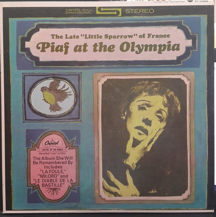EDITH PIAF - PIAF AT THE OLYMPIA (1963) - 2.EL PLAK
