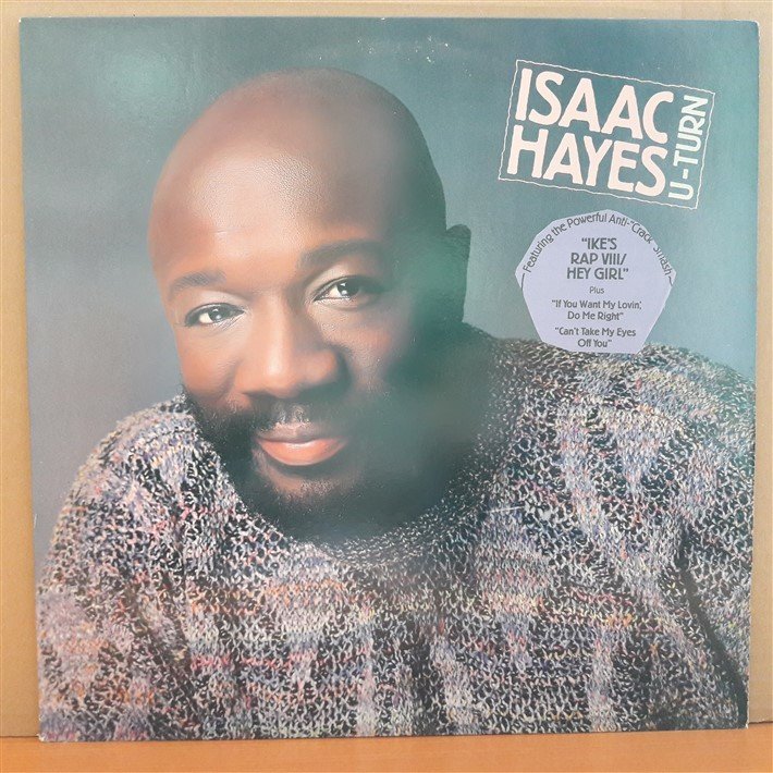 ISAAC HAYES - U-TURN (1986) - PLAK 2.EL