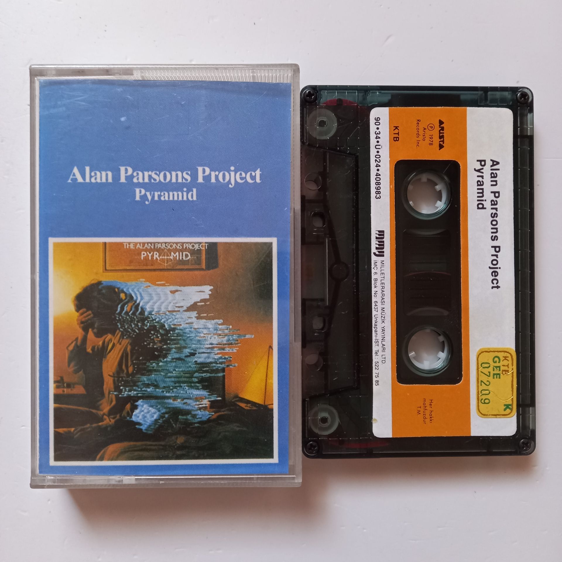 ALAN PARSONS PROJECT - PYRAMID (1990) - KASET 2.EL