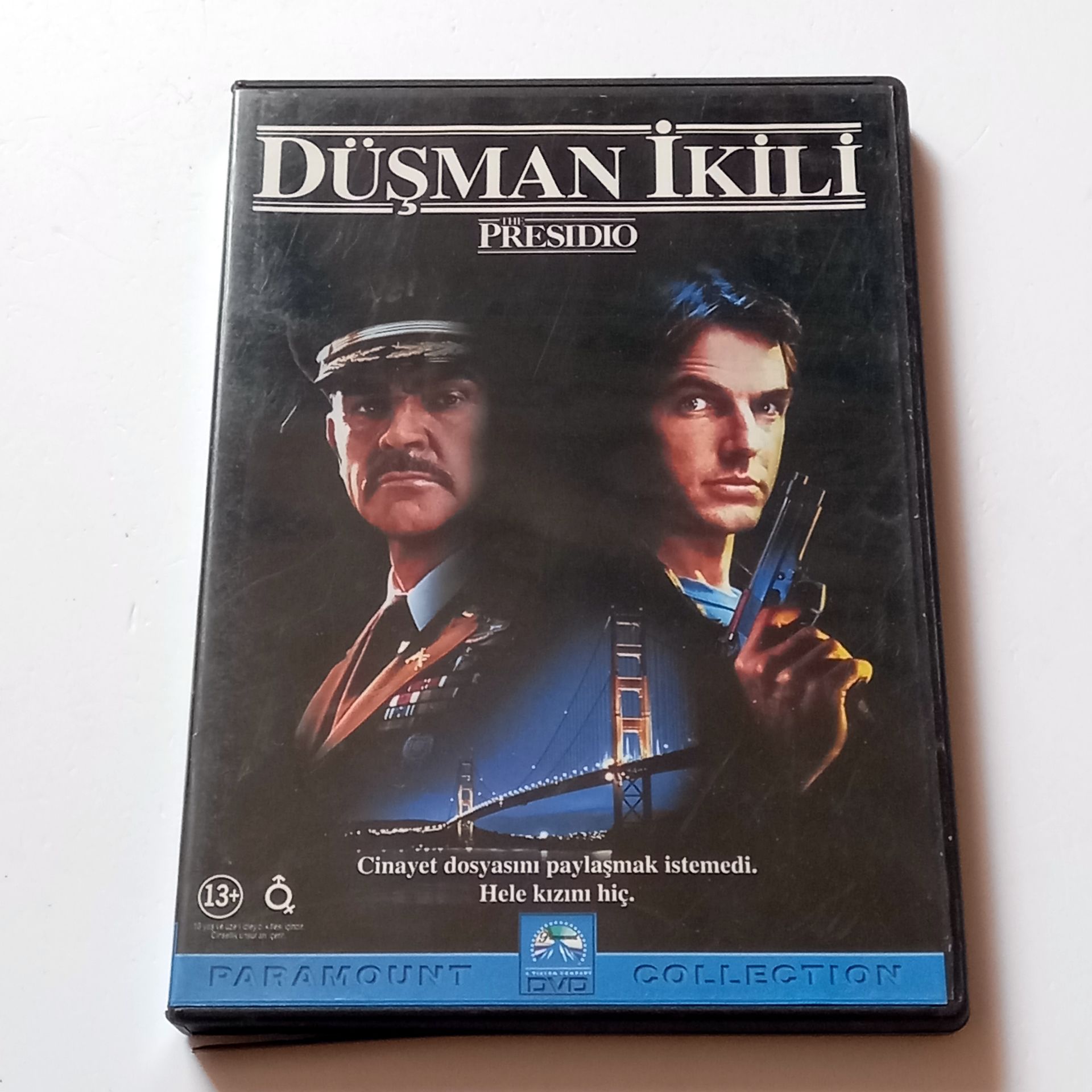 DÜŞMAN İKİLİ / PRESIDIO - SEAN CONNERY, MARK HARMON - YÖN.:PETER HYAMS - DVD 2.EL