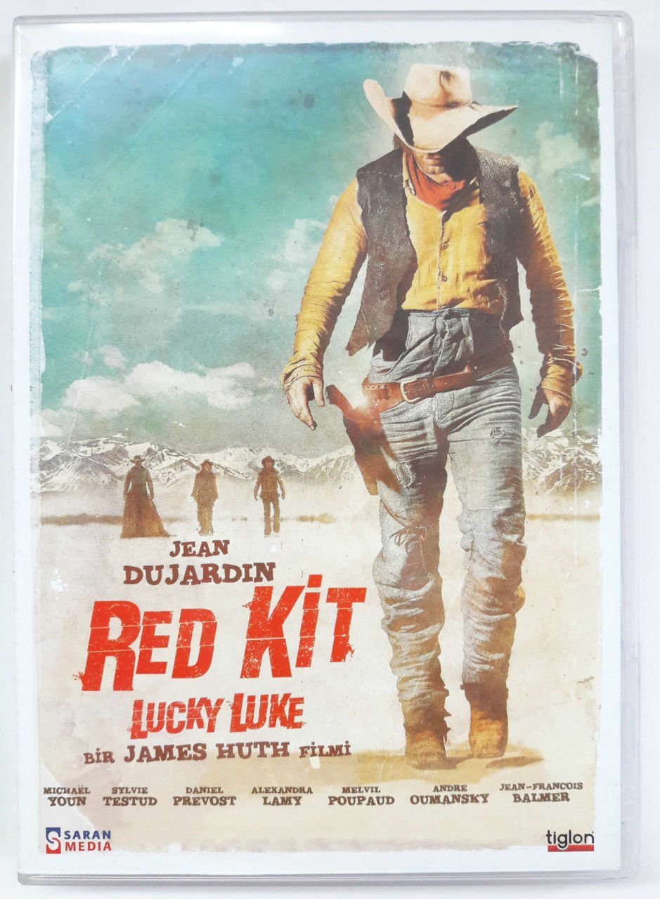 RED KİT - LUCKY LUKE - JEAN DUJARDIN - DVD SIFIR