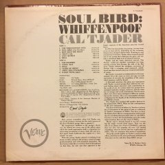 CAL TJADER - SOUL BIRD: WHIFFENPOOF 2.EL PLAK