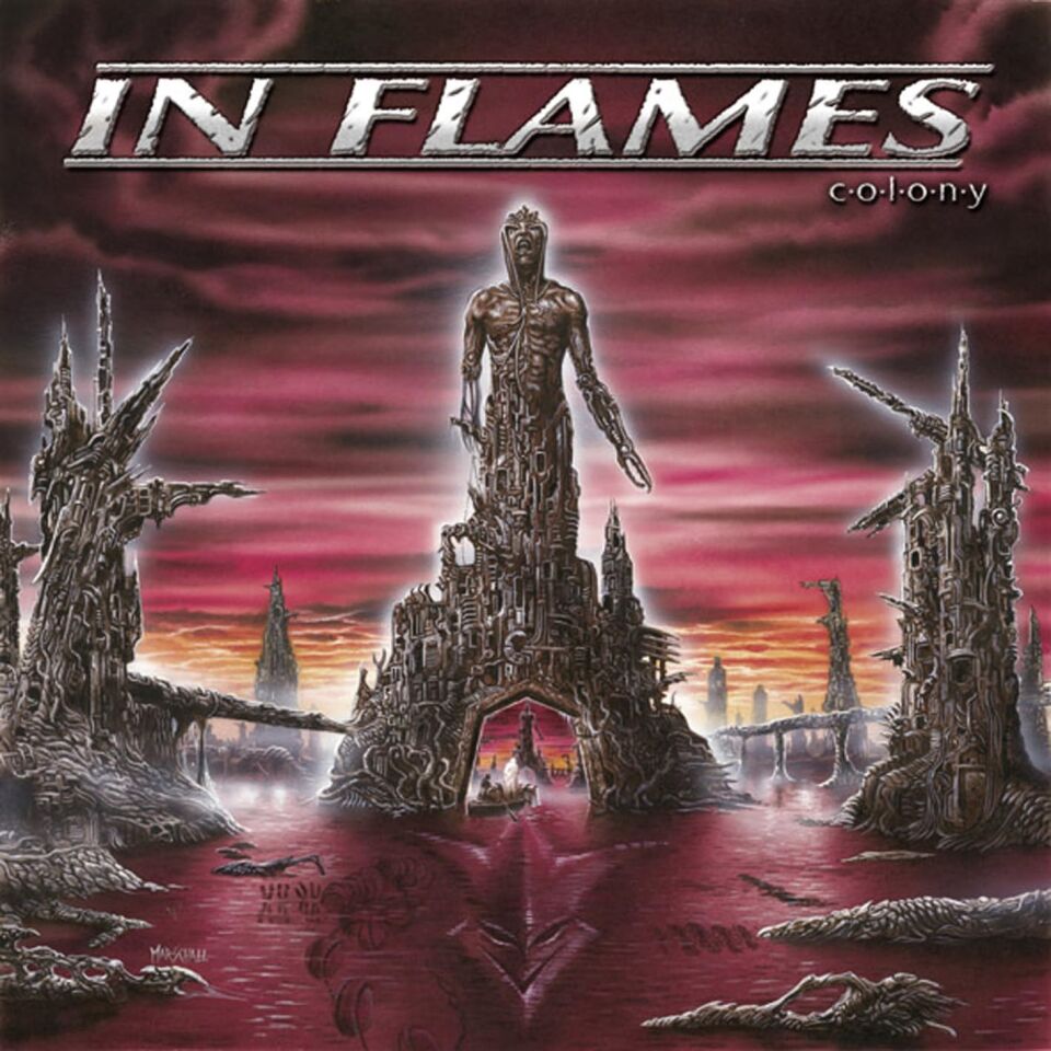 IN FLAMES - COLONY (1999) - LP 180GR 2024 SILVER COLOURED EDITION SIFIR PLAK