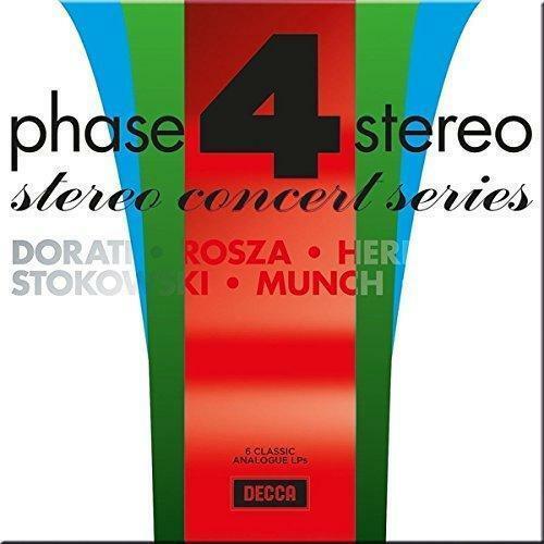 PHASE 4 STEREO CONCERT SERIES - DVORAK RIMSKY-KORSAKOV STOKOWSKI MIKLOS ROZSA BIZET - 6LP LTD EDT BOX SET SIFIR PLAK