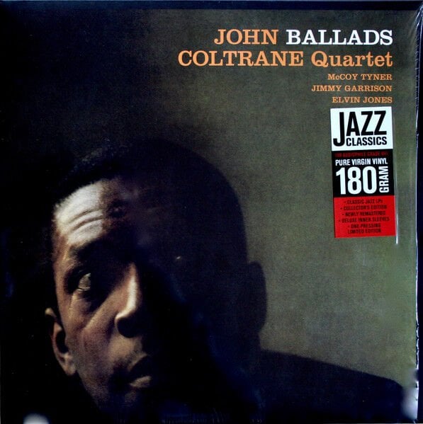 JOHN COLTRANE QUARTET – BALLADS (1963) - LP 2013 REMASTERED REISSUE LIMITED EDITION 180GR SIFIR PLAK
