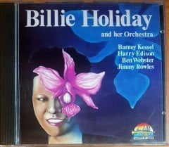 BILLIE HOLIDAY AND HER ORCHESTRA / BARNEY KESSEL, HARRY EDISON, BEN WEBSTER, JIMMY ROWLES (1990) GIANTS OF JAZZ CD 2.EL