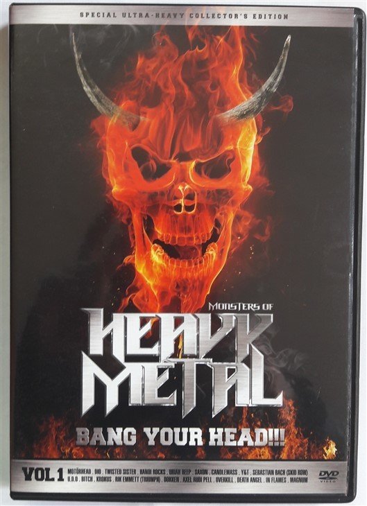 MONSTERS OF HEAVY METAL BANG YOUR HEAD!!! VOL 1 - DVD 2.EL