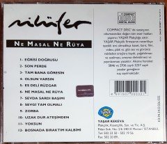 NİLÜFER - NE MASAL NE RÜYA (1994) YAŞAR KEKEVA CD 2.EL