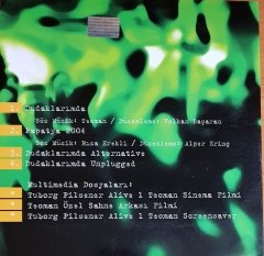 TEOMAN - DUDAKLARIMDA (2004) TUBORG PILSENER ALIVE 1 PROMO SINGLE CD 2.EL