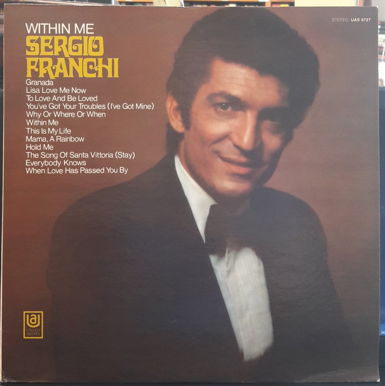 SERGIO FRANCHI - WITHIN ME - PLAK 2.EL