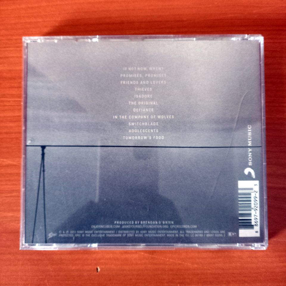 INCUBUS – IF NOT NOW, WHEN? (2011) - CD 2.EL