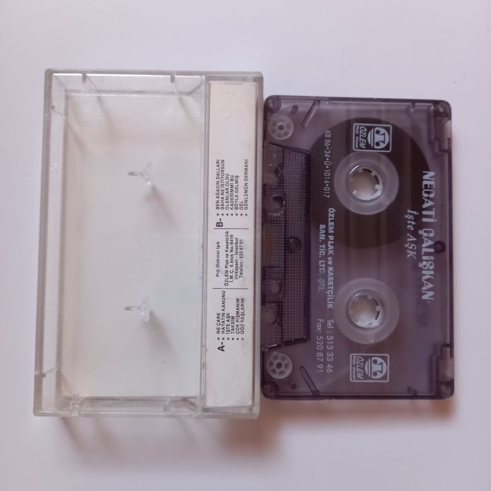 NECATİ ÇALIŞKAN - İŞTE AŞK (1986) - KASET 2.EL
