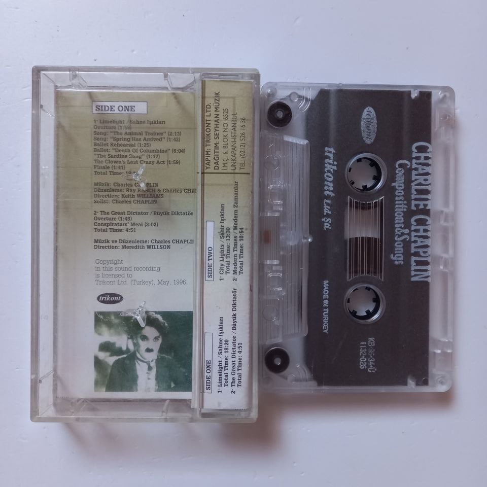 CHARLIE CHAPLIN - COMPOSITIONS & SONGS (1996) - KASET 2.EL