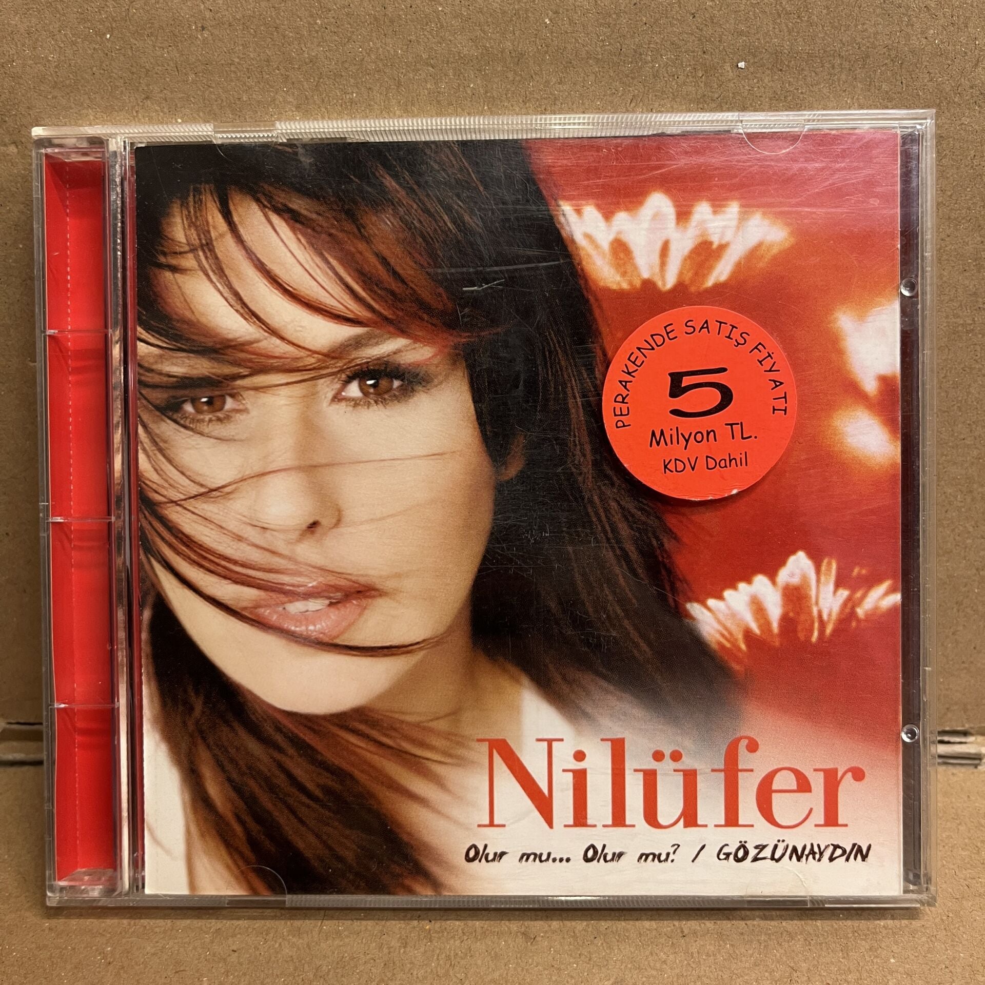 NİLÜFER - OLUR MU OLUR MU / GÖZÜNAYDIN (2003) - CD 2.EL