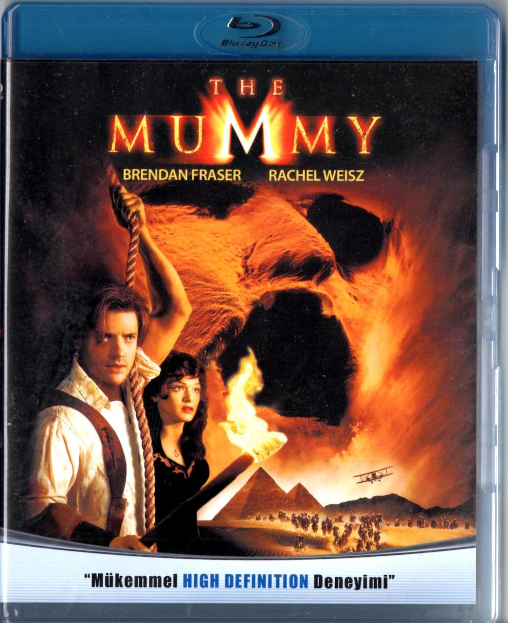THE MUMMY - MUMYA - BRENDAN FRASER - RACHEL WEISZ - BLU-RAY 2.EL