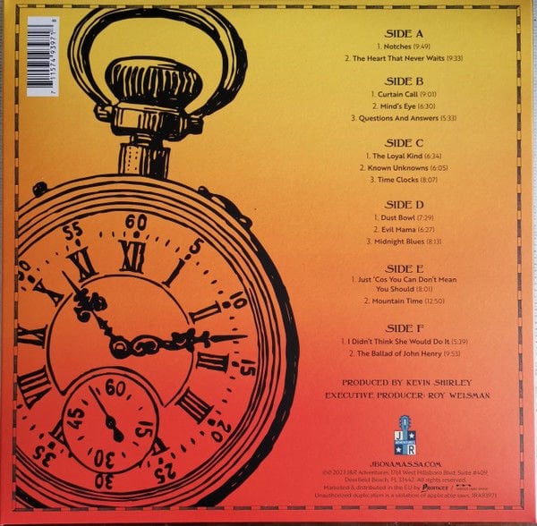 JOE BONAMASSA - TALES OF TIME (2023) - 3LP 180GR SIFIR PLAK