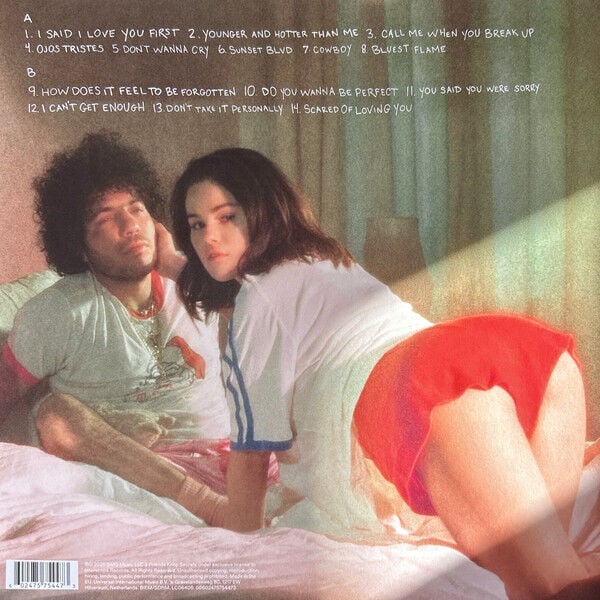 SELENA GOMEZ & BENNY BLANCO - I SAID I LOVE YOU FIRST (2025) - LP ALTERNATE COVER EDITION SIFIR PLAK