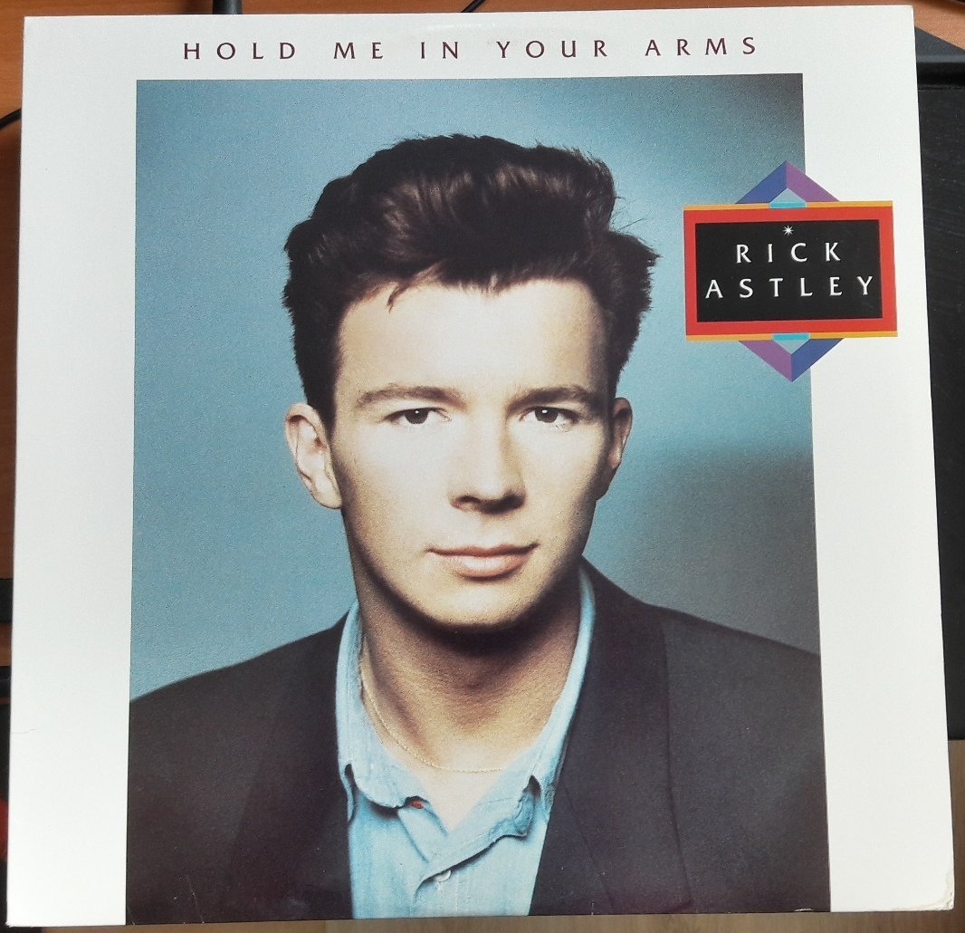 RICK ASTLEY - HOLD ME IN YOUR ARMS (1988) - 2.EL PLAK