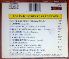 LOS FABULOSOS 3 PARAGUAYOS (1990) STARLITE CD 2.EL