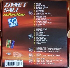 ZİYNET SALİ - COLLECTION 5 CD BOX SET (2011) DMC 5CD 2.EL