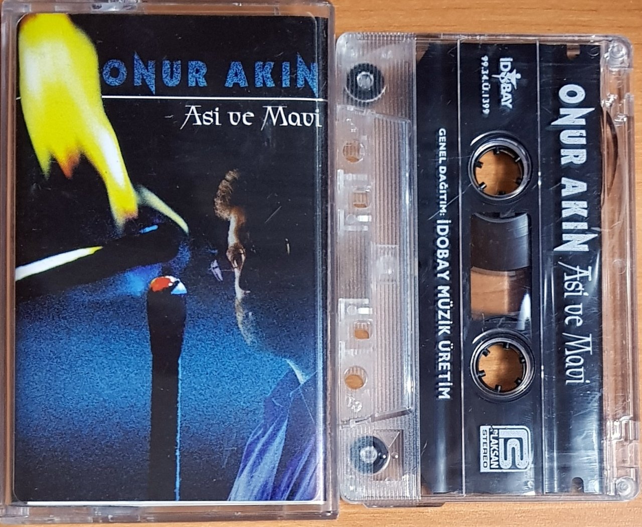ONUR AKIN - ASİ VE MAVİ (1999) İDOBAY MÜZİK KASET 2.EL