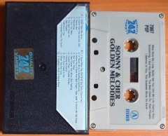 SONNY & CHER - GOLDEN MELODIES - KASET 747 MADE IN SAUDI ARABIA 2.EL