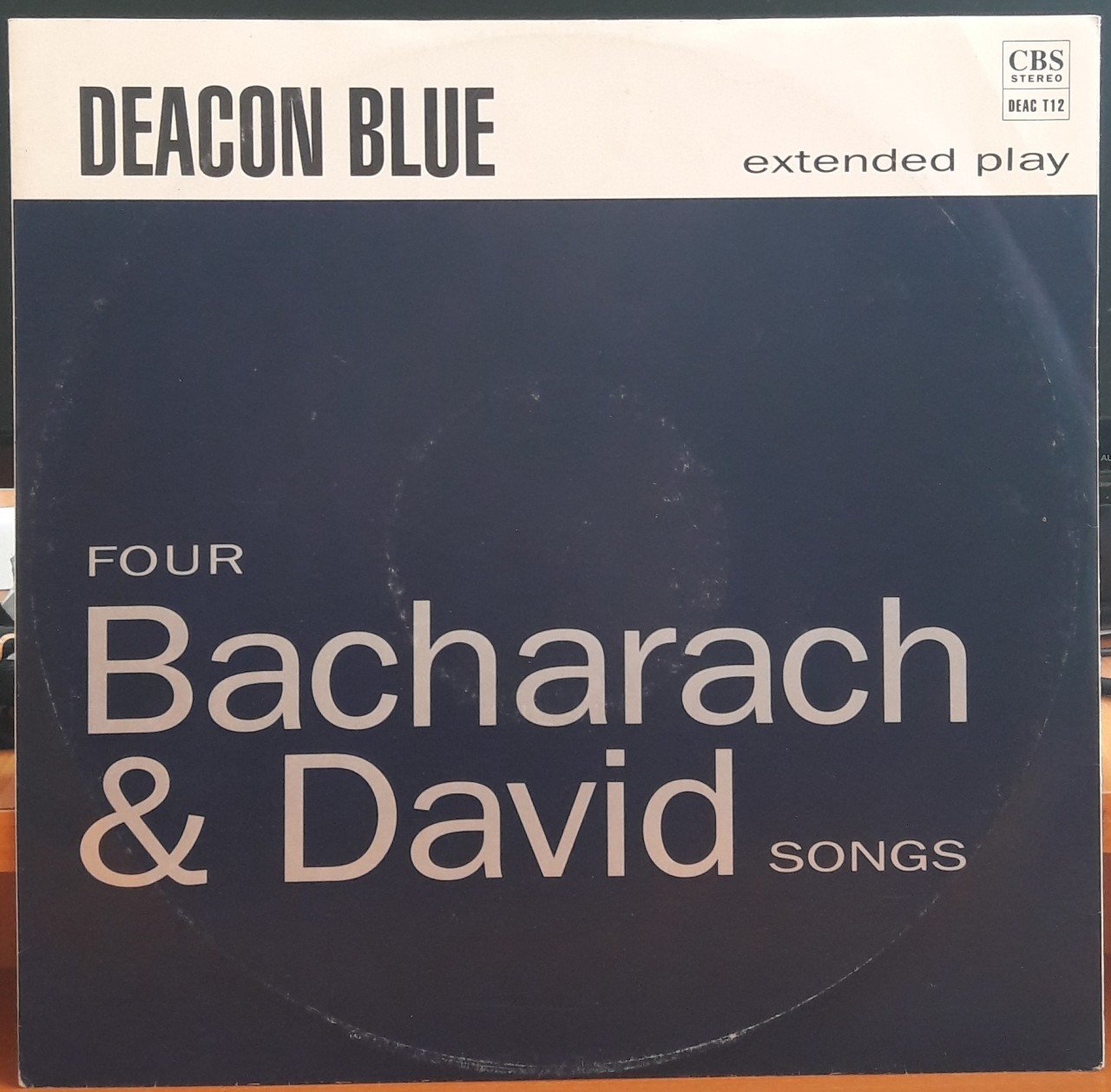 DEACON BLUE - FOUR BACHARACH & DAVID SONGS (1990) - 12'' MAXI SINGLE PLAK 2.EL