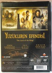 YÜZÜKLERİN EFENDİSİ - THE LORD OF THE RINGS - KUTU 6DVD 2.EL