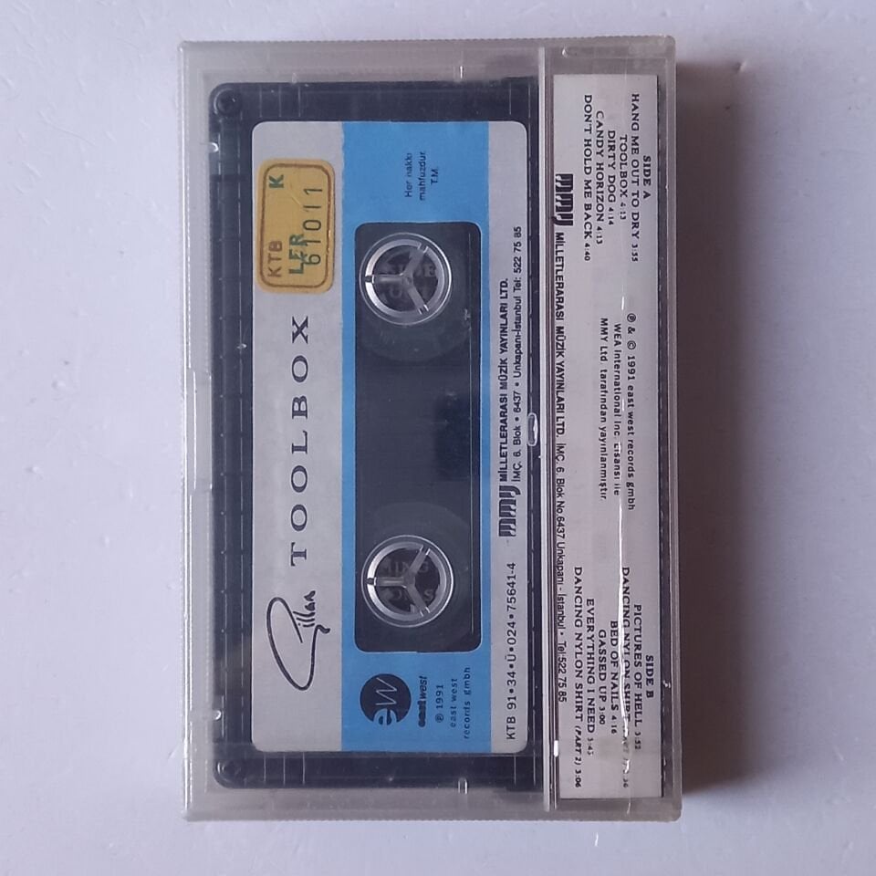 GILLAN - TOOLBOX (1991) - KASET SIFIR