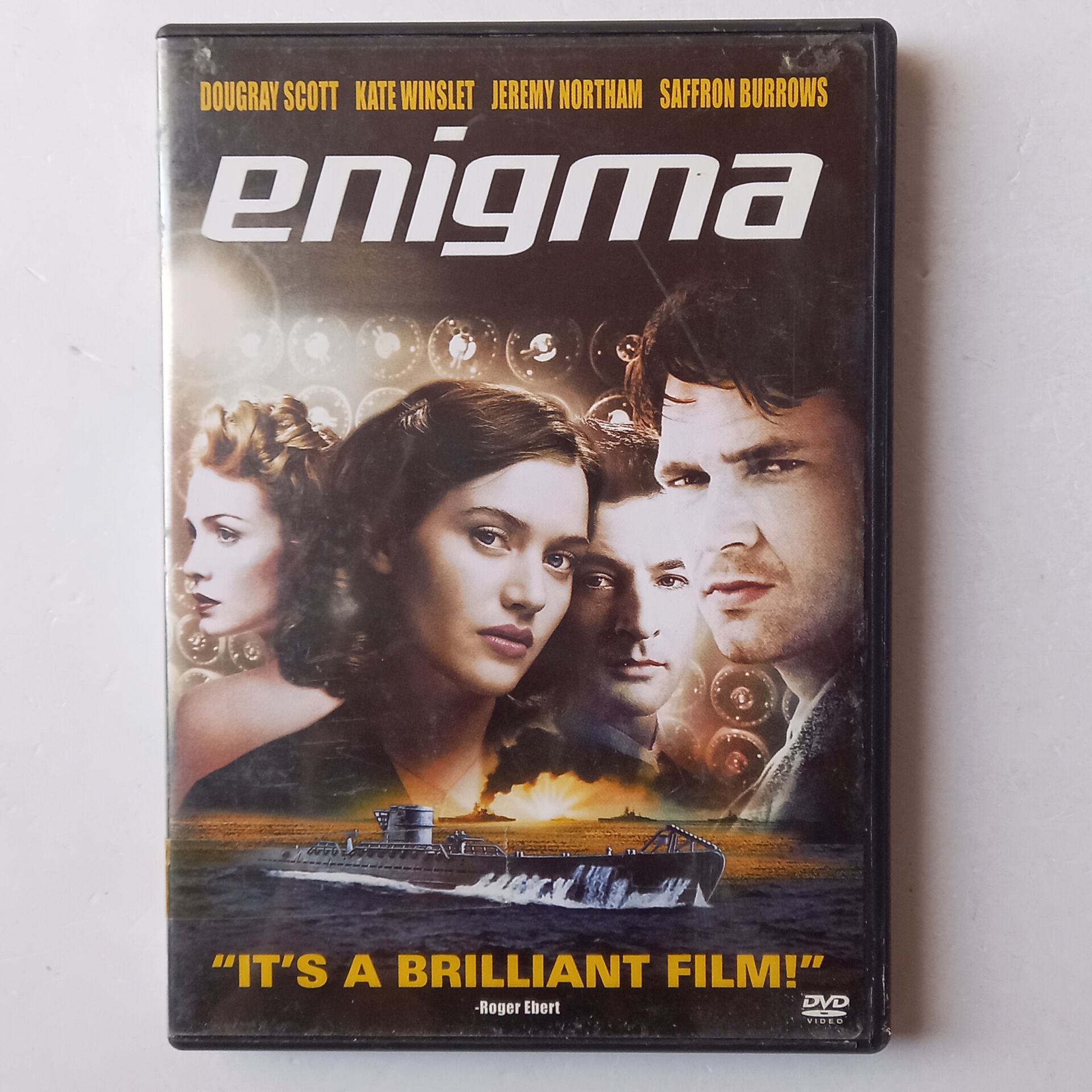 ENIGMA - DOUGRAY SCOTT, KATE WINSLET, JEREMY NORTHAM, SAFFRON BURROWS - DVD 1.BÖLGE 2.EL