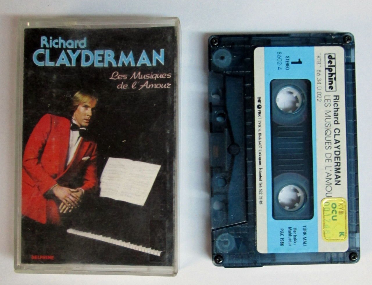 RICHARD CLAYDERMAN LES MUSIQUES DE LAMOUR 2.EL