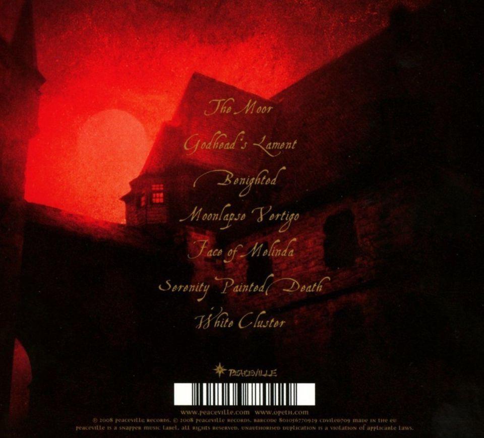 OPETH - STILL LIFE (2008) - CD SIFIR
