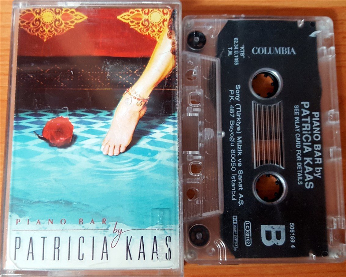 PATRICIA KAAS - PIANO BAR (2002) SONY CASSETTE MADE IN TURKEY ''USED''