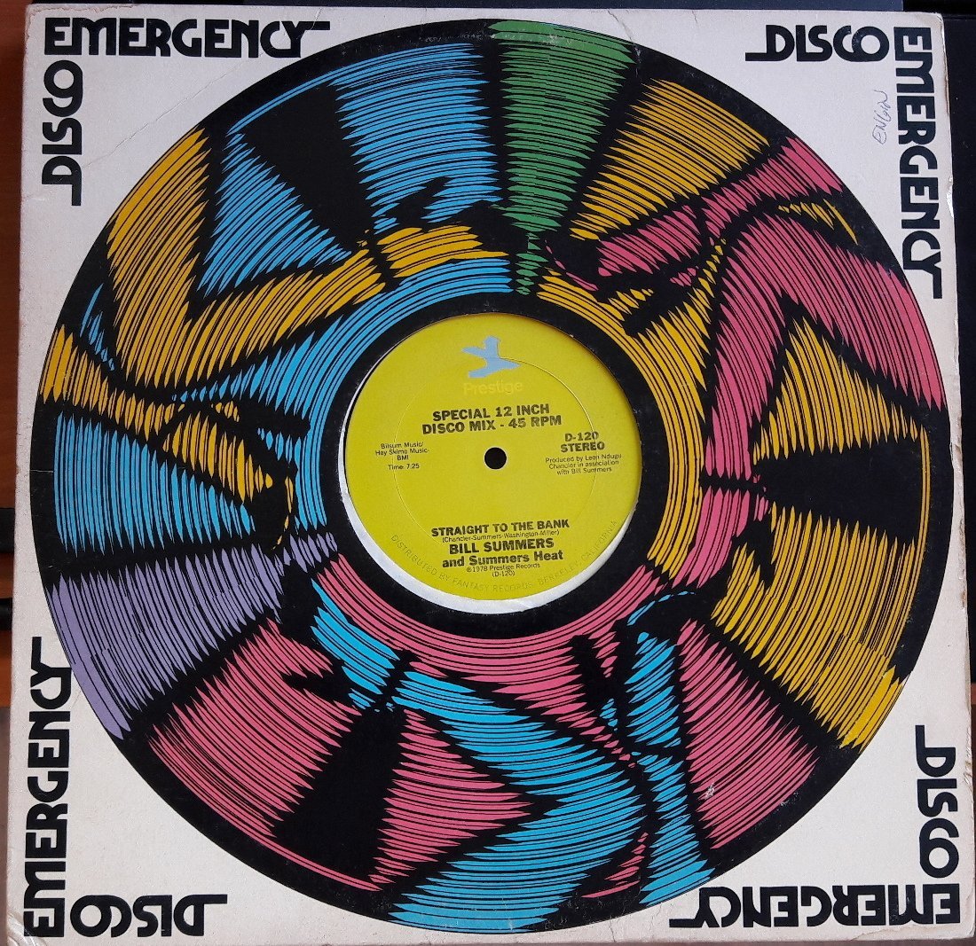 BILL SUMMERS - STRAIGHT TO THE BANK (1978) - 12'' MAXI SINGLE 2.EL