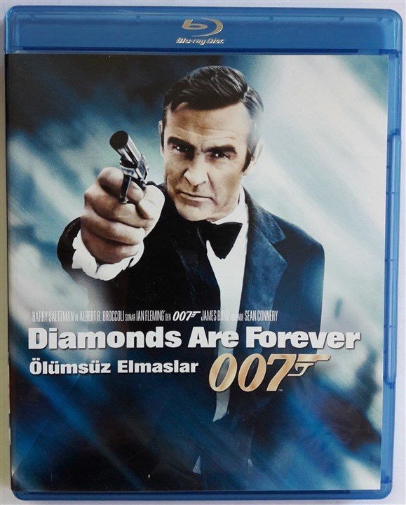 007 JAMES BOND DIAMONDS ARE FOREVER - ÖLÜMSÜZ ELMASLAR - SEAN CONNERY - BLU-RAY 2.EL