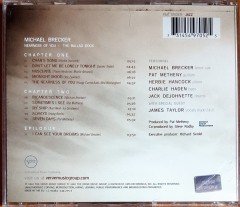 MICHAEL BRECKER - NEARNESS OF YOU / THE BALLAD BOOK FEAT. JACK DEJOHNETTE, CHARLIE HADEN, HERBIE HANCOCK, PAT METHENY (2001) VERVE CD 2.EL