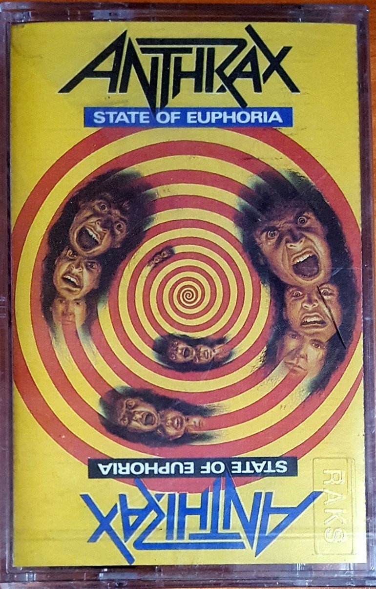 ANTHRAX - STATE OF EUPHORIA (1989) MMY KASET SIFIR