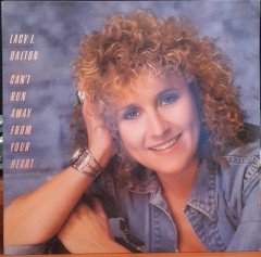 LACY J. DALTON - CAN'T RUN AWAY FROM YOUR HEART (1985) - PLAK 2.EL